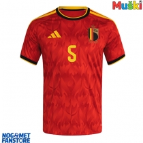 Belgija Maxim De Cuyper #5 Domaci Dres SP 2026 Kratak Rukav